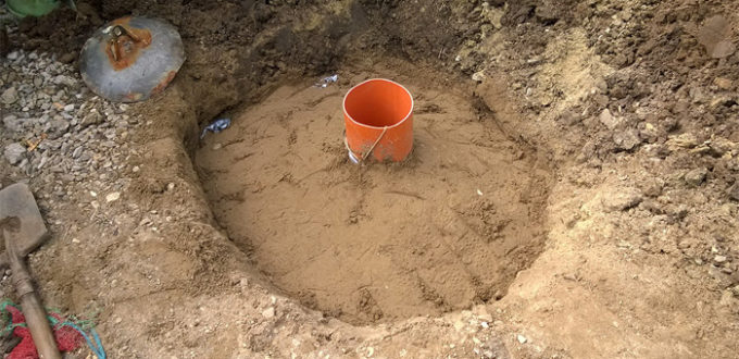 тамонирование водозаборной скважины